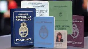Documentos para viajar al exterior