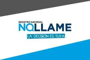 Registro nacional no llame