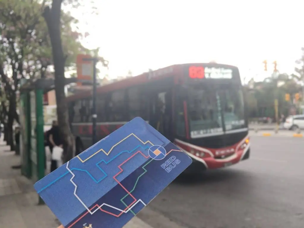 Cargar tarjeta del colectivo por internet