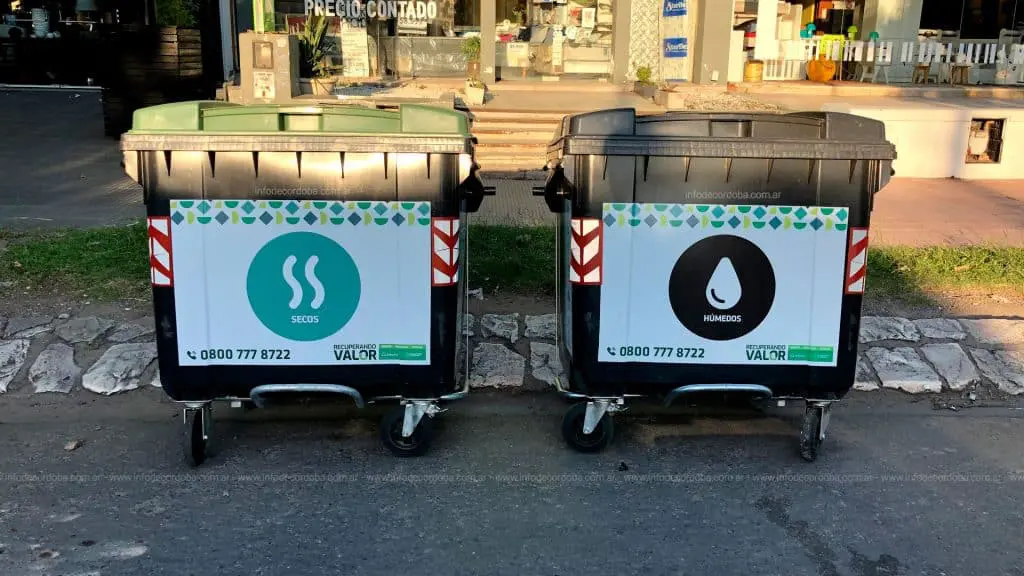 Contenedores, reciclado en córdoba