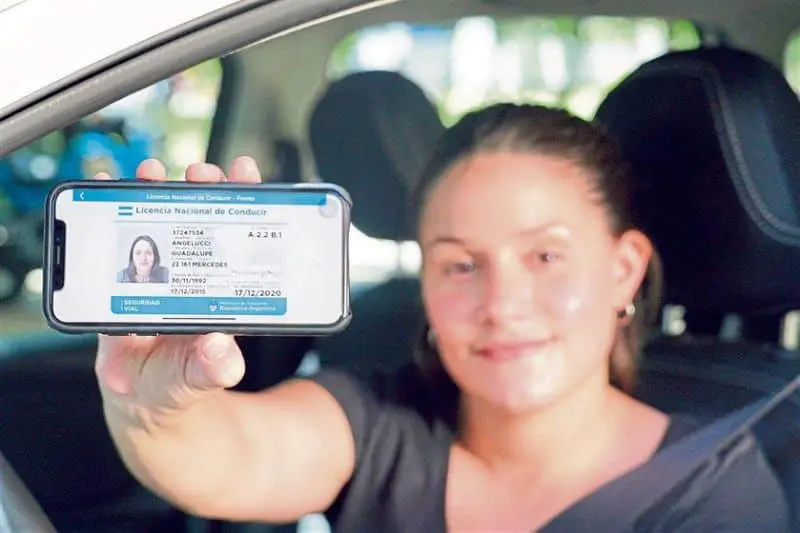 Licencia de conducir digital válida para conducir Licencia nacional de conducir digital