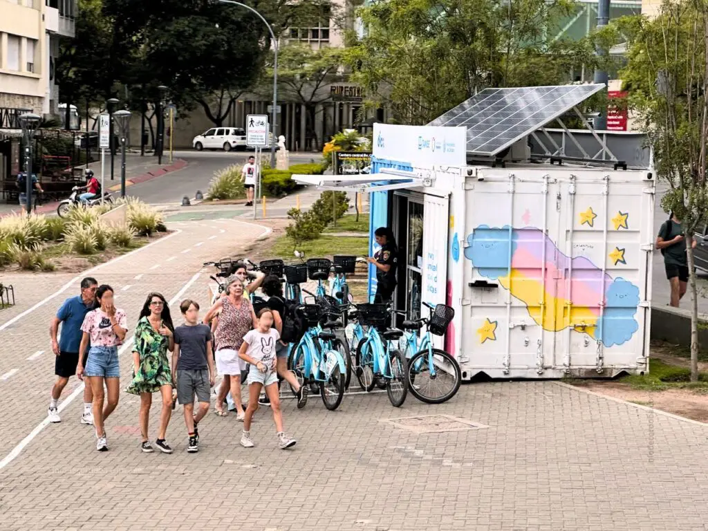 Bici cba: bicicletas gratis en córdoba | estaciones y servicio Bici cba- estación plaza españa