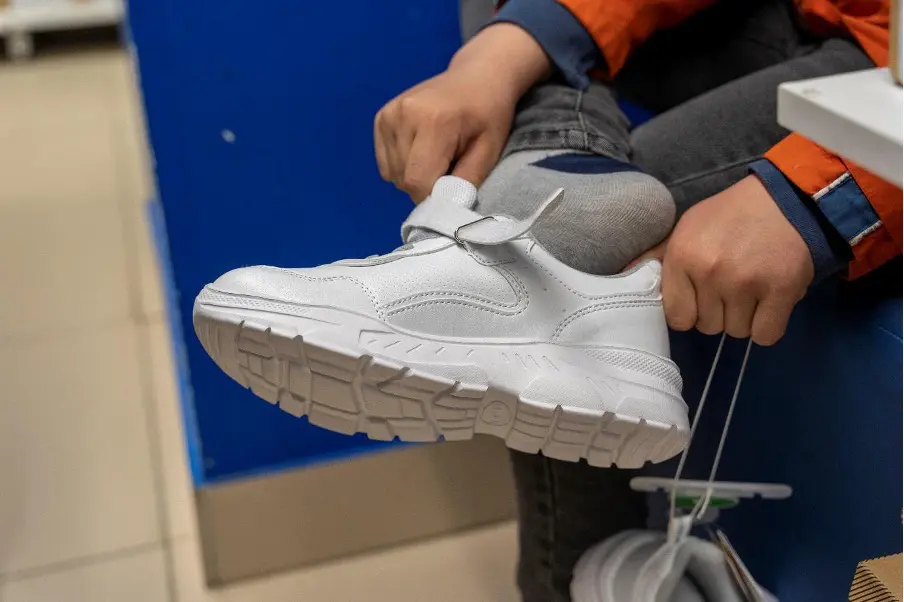 Probá las zapatillas