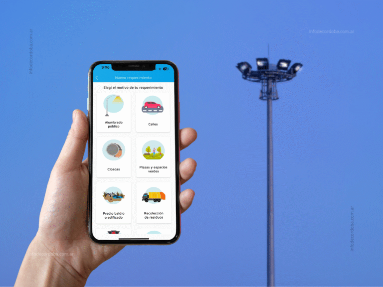 App ciudadana: cómo hacer reclamos en la municipalidad de córdoba App ciudadana cordoba reclamos