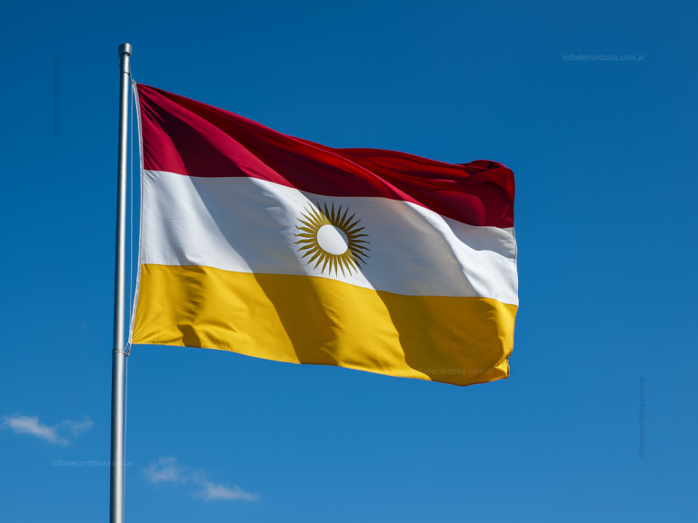 Bandera de la ciudad de córdoba: origen y significado Bandera ciudad de córdoba - argentina - 2010