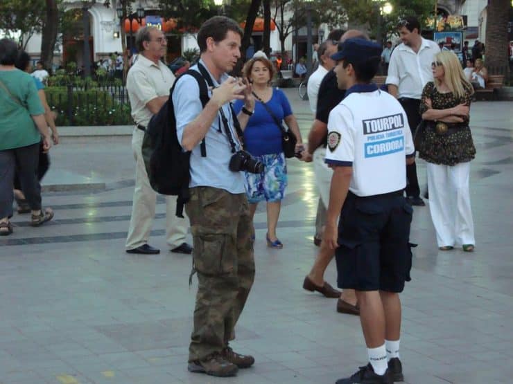 Policía turística Córdoba